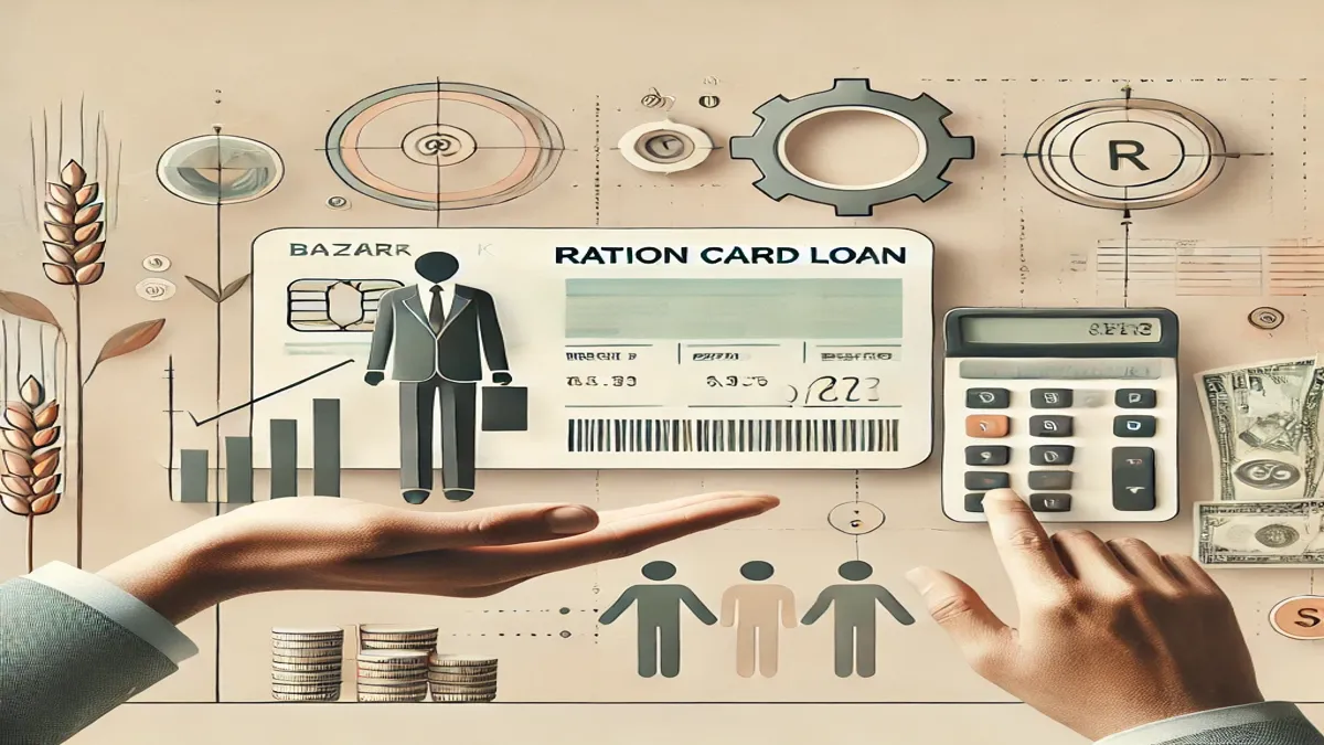 Bazartak Ration Card Loan